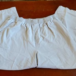 Cabin creek 20w khaki elastic waist pants